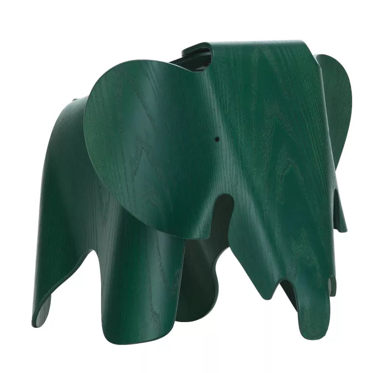 Vitra Eames Elephant Plywood Børnestol Mørkegrøn