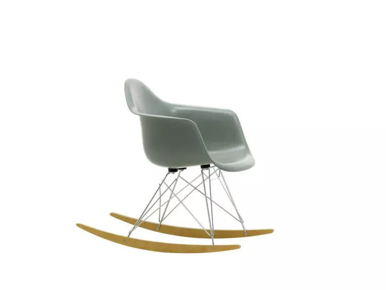 Vitra Eames RAR Glasfiber gyngestol ahornguld