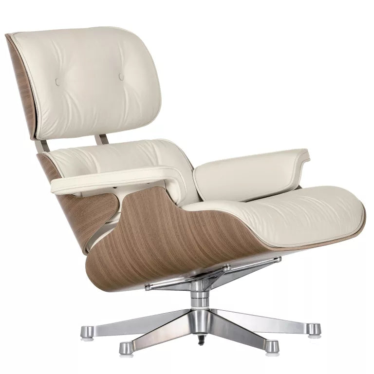 Vitra Eames Lounge stol lænestol (nye mål) snehvid