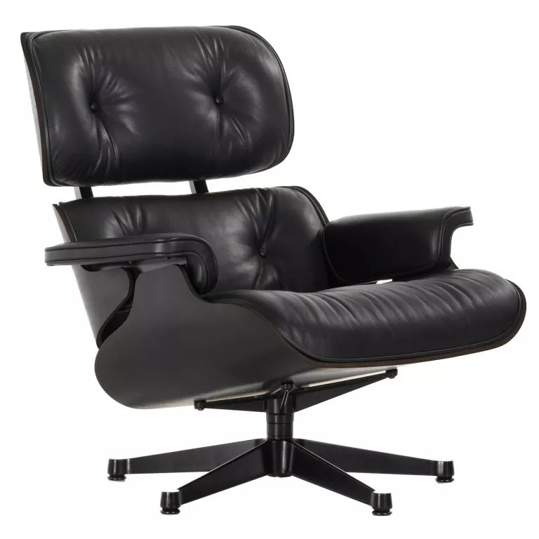 Vitra Eames Lounge stol lænestol (nye mål) sort