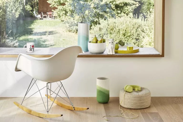 Vitra Eames RAR gyngestol ahorn krom