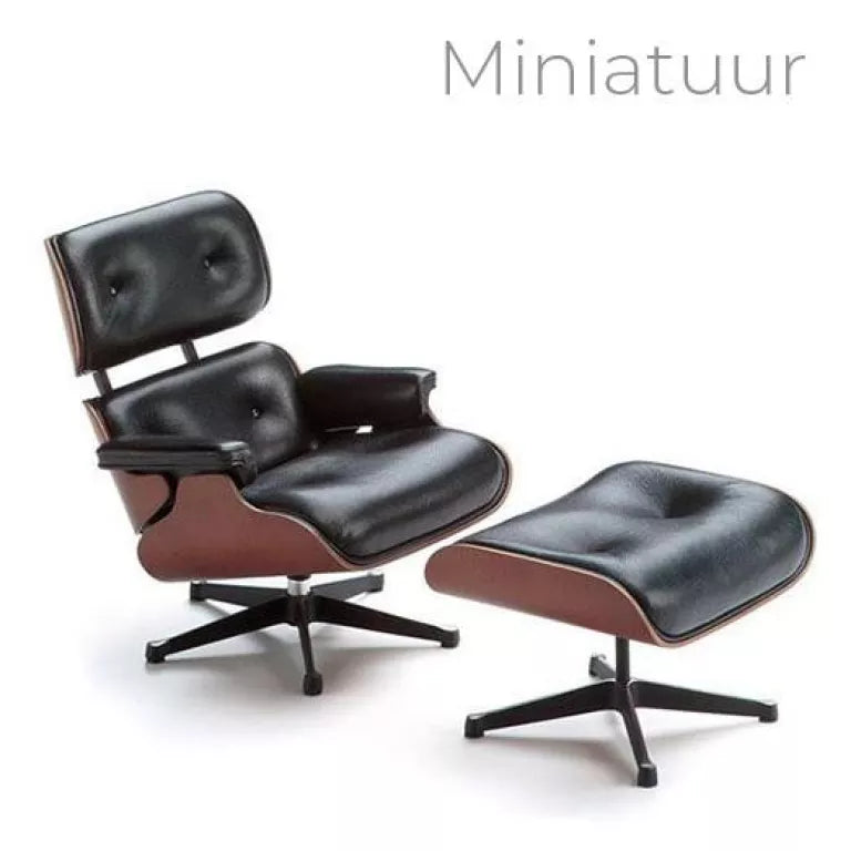 Vitra Lounge Chair &amp; osmannisk miniature