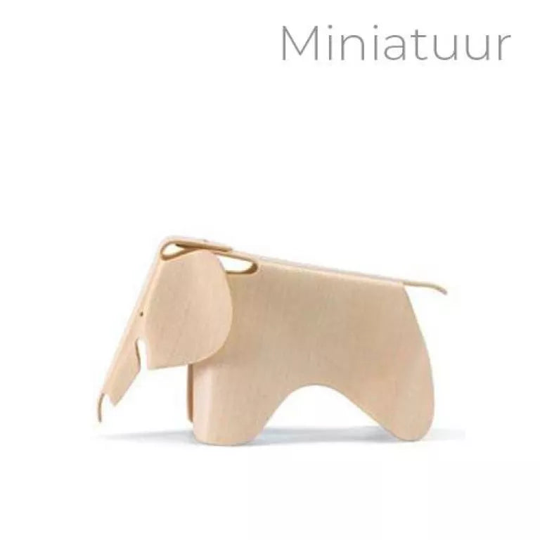 Vitra Plywood Elephant Natur miniature