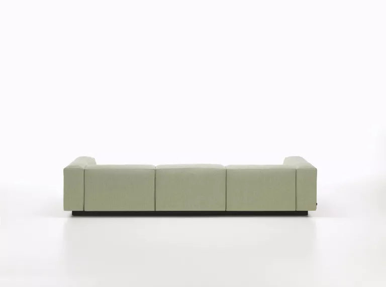 Vitra Soft Modulsofa med chaiselong volo mursten