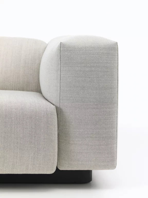 Vitra Soft Modulsofa med chaiselong volo mursten