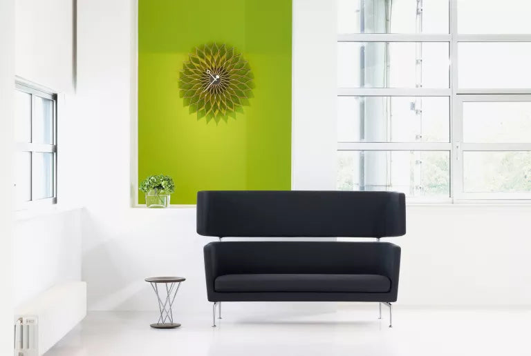 Vitra Suita Club sofa Læderkastanje